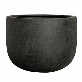 グリーンポット 植木鉢 プラスター Uポット ブラック 45cm EB-PT0245BK