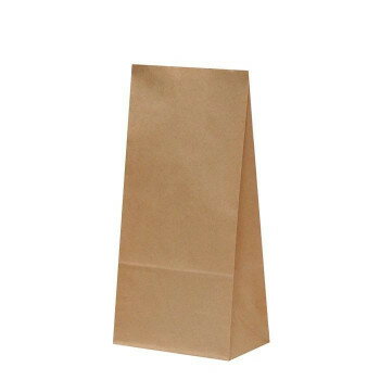 【代引き・同梱不可】 ハイバッグ　H12　未晒　無地 100枚 XZK00386