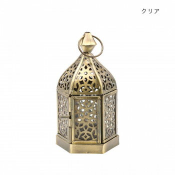 モロッカン キャンドルホルダー S クリア 16023833056