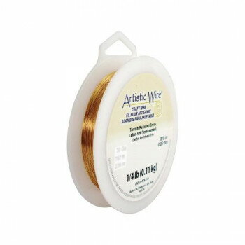 Artistic Wire(アーティスティックワイヤー) ロングスプールス(業務用) ノンターニッシュブラス 0.3mm×約151m 28
