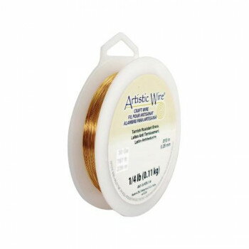 Artistic Wire(アーティスティックワイヤー) ロングスプールス(業務用) ノンターニッシュブラス 0.25mm×約240m 30 Artistic Wire(アーティスティックワイヤー) ロングスプールス(業務用) ノンターニッシュブラス 0.25mm×約240m 30
