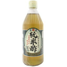 【代引き・同梱不可】 純米酢　500ml　6個セット