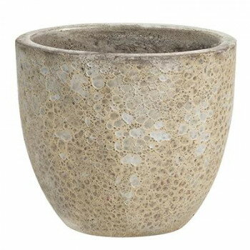 グリーンポット 植木鉢 ボルカーノ ラウンド クリーム 33cm EB-VO3329CR