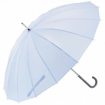 Waterfront 16Kムジ 長傘 55cm ブルー ブルー U155-0867BL1-BI