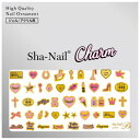 Sha-Nail Charm 写ネイル ネイルシール Pendant/ペンダント A P/ピンク CH-001p