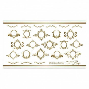 Sha-Nail Pro PLUS 写ネイル ネイルシール Kanae Emblem/カナエエンブレム -Gold/ゴールド- KANAE-PG01