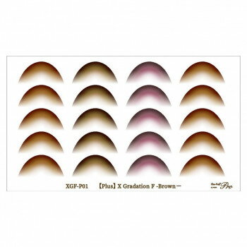 Sha-Nail Pro PLUS ̥ͥ ͥ륷 X Gradation S -Brown- XGS-P01