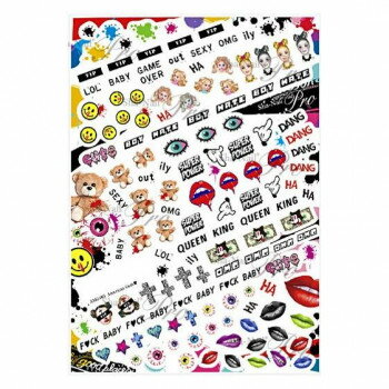 Sha-Nail Pro 写ネイル ネイルシール American Goth/アメリカンゴス AMG-001