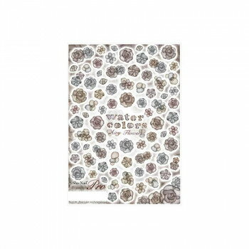 Sha-Nail Pro ̥ͥ ͥ륷 Water Colors Airy Flowers (Greige) WCAF-001