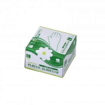 ハクゾウプラスチックグローブMF パウダーフリー L 80枚入 3024113 ハクゾウプラスチックグローブMF パウダーフリー L 80枚入 3024113