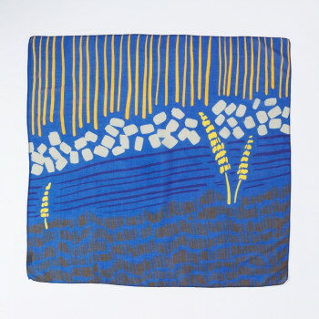 志成販売 スカーフ ブルー 304014BL