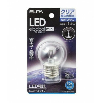 ELPA LEDŵG40E26   LDG1CN-G-G255