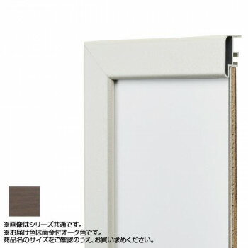 アルナ アルミフレーム デッサン額 CF面金付 オーク コピー紙B4 10362