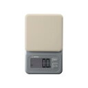 ドリテック dretec デジタルスケール「ブロート」2kg/0.1g ダークグレー KS-726DG