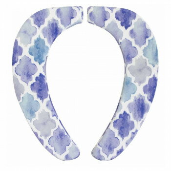 モロッカン さらふわ便座クッション　ヨコズナクリエーション