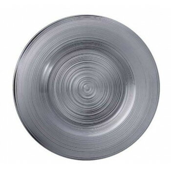 福井クラフト　23cmトライタンリムプレートクリヤー仕上げ 40390115