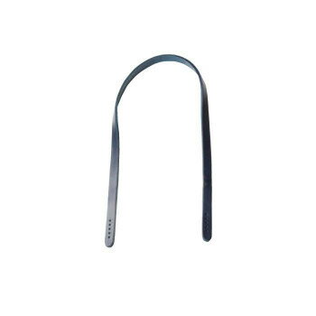 ソウヒロ joint クラフトパーツ 本革持ち手 2本手 約1cm幅×40cm 197/濃グレー JTM-K14