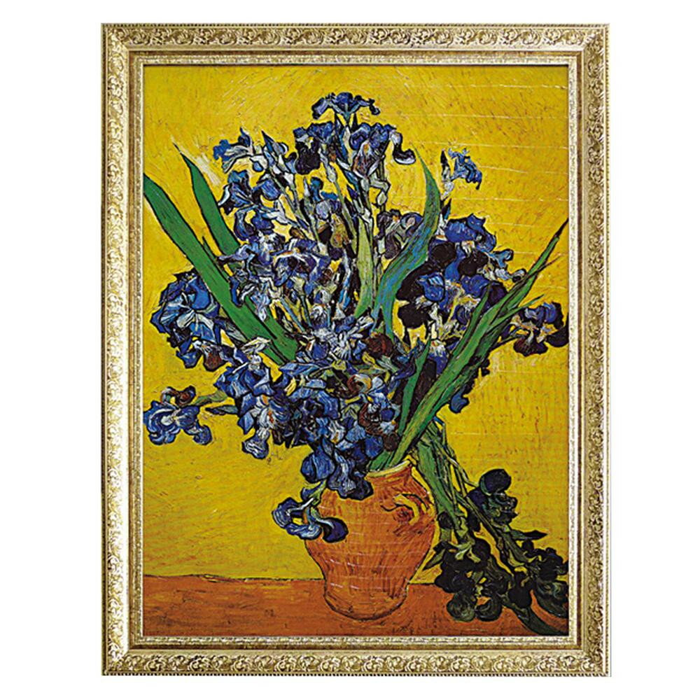 【同梱不可】 ユーパワー ミュージアム シリーズ ゴッホ「花瓶のアイリス」 MW-18072