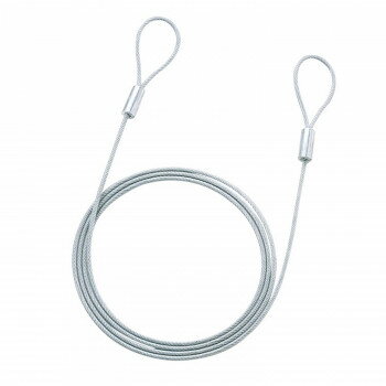 サンワサプライ eセキュリティ ワイヤー 2.0m 3.5mm SLE-1W-2 サンワサプライ eセキュリティ ワイヤー 2.0m 3.5mm SLE-1W-2