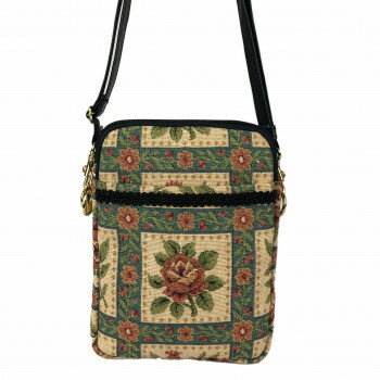 優美社 6004-00 ゴブラン織 （ごぶらんおり） ショルダーバッグ グリーン