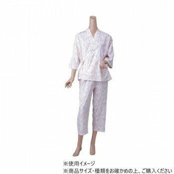 神戸生絲 婦人カラーおくつろ着(付袖)L No.86 ピンク 神戸生絲 婦人カラーおくつろ着(付袖)L No.86 ピンク