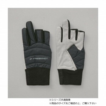 ハヤブサ FOURON インシュレーショングローブ 3本カット ブラック M Y4617-M-90 ハヤブサ FOURON インシュレーショングローブ 3本カット ブラック M Y4617-M-90