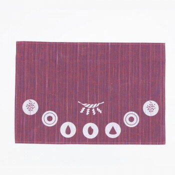 神棚の里　お祀りマット　なないろ紬　曼殊沙華