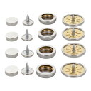 ホック一撃用ホック玉18mm 4入り シルバー刻印 H18PSSLKK 606926