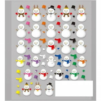 レジンクラブ レジンシール ゆきだるま RC-SNM-101