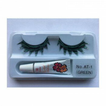 プリマ prima つけまつげ カラーリング グリーン カメレオン AT-1