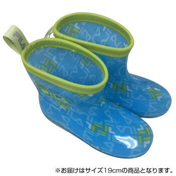 FILA レインブーツ 19cm ブルー 男女児兼用 07006044