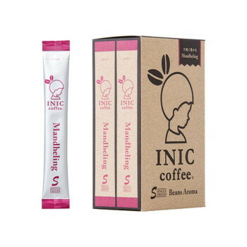 【代引き・同梱不可】INIC coffee イニックコーヒー ビーンズアロマ マンデリン スティック 30本入