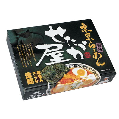 あっとらいふ 【代引き・同梱不可】銘店ラーメンシリーズ 東京ラーメン せたが屋 (大) 4人前 18セット PB-47