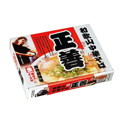 あっとらいふ 【代引き・同梱不可】銘店ラーメンシリーズ 和歌山中華そば 正善 (大) 4人前 18セット PB-104