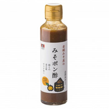 【代引き・同梱不可】会津天宝 老舗みそ屋のみそポン酢 150ml ×12本セットのサムネイル