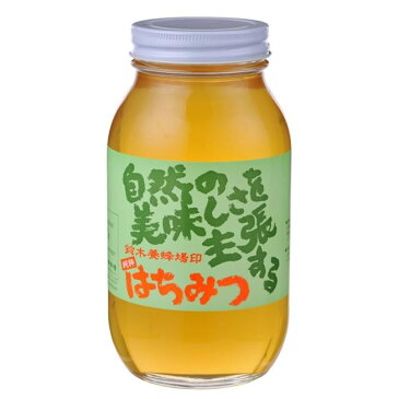 【代引き・同梱不可】鈴木養蜂場　はちみつ　アカシア(AK)　1.2kg