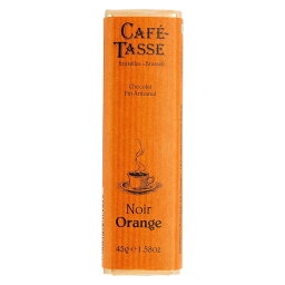 【代引き・同梱不可】CAFE-TASSE(カフェタッセ) オレンジビターチョコ 45g×15個セット【スイーツ・お菓子】
