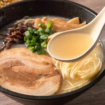 あっとらいふ 【あす楽】福岡 人気 老舗屋台「花山 とんこつラーメン 3人前」 こってり 豚骨 ラーメン 屋台(麺・スープ・香味オイル) 化学調味料 不使用 博多 細麺 送料無料 ご当地 君の膵臓をたべたい 花山ラーメン 豚骨ラーメン 画像2
