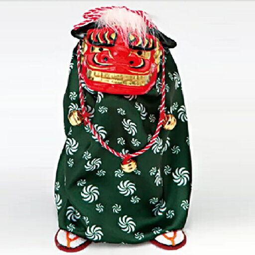 踊る獅子舞 SS グリーン p-1600-ssgr 元旦 飾り リズム 獅子舞 お正月 厄除け 踊る 人形 踊る獅子舞 SS グリーン p-1600-ssgr 元旦 飾り リズム 獅子舞 お正月 厄除け 踊る 人形