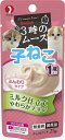キャネット 3時のムース 子ねこ用 ミルク仕立て 25g 4902418803005 猫 猫用フード レトルトパウチ