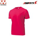 wundou ドライライト Tシャツ ブライトピンク Mサイズ