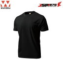 wundou ドライライト Tシャツ ブラック Mサイズ