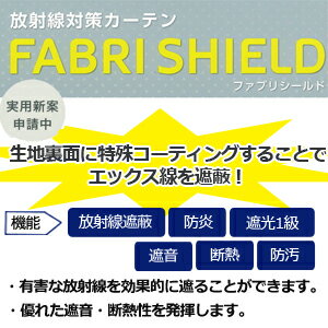 ファブリシールド 放射能対策 カーテン 幅200cm×丈200cm 以内でサイズオーダー ネートAA2173 (A) setsuden_curtain 引っ越し 新生活