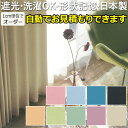 デザインカーテン 洗える カーテン 厚地カーテン ドレープ 形状記憶加工 おしゃれ 北欧 遮光1級 日本製 タッセル付き DESIGN LIFE PRIME2 ...