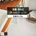 東リ クッションフロア (R) 生地サンプル ミニヘキサ CF9673〜9674 お買い物マラソン