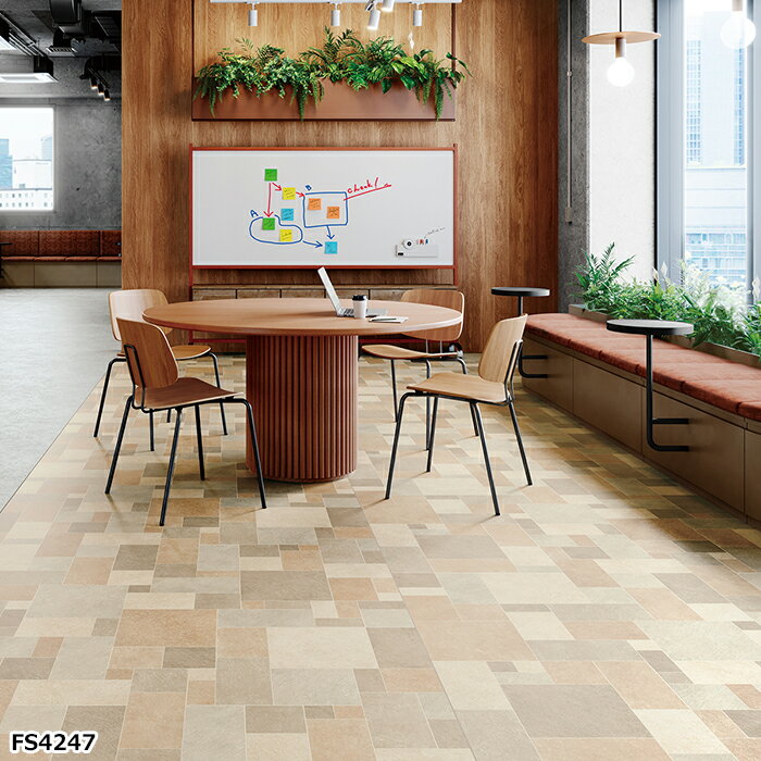 東リ 長尺シート (R) マチュアNW 生地サンプル ミキシングストーン FS4247〜FS4248 ブラックフライデー