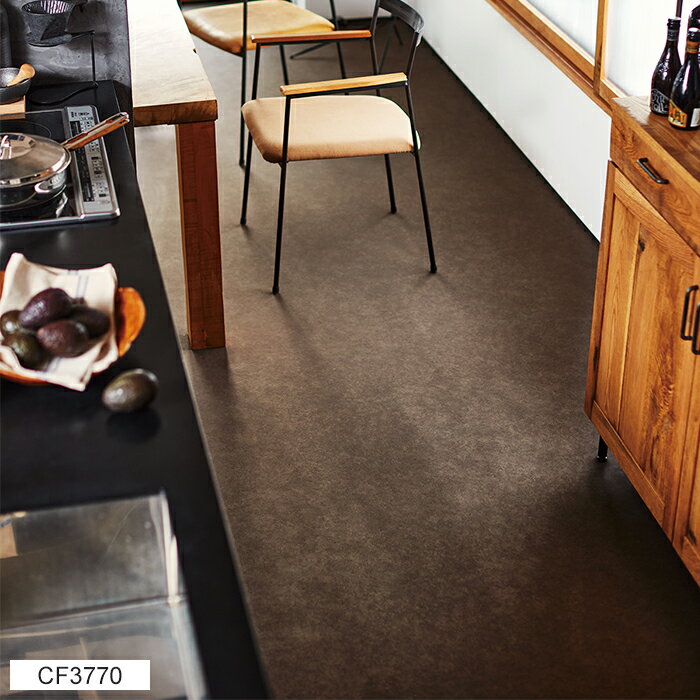 東リ クッションフロア (R) 土足対応 生地サンプル グランツレザー CF3768〜CF3770