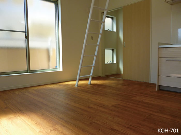 ビニル床タイル サンプル 抗菌クラテツフロア (R) アンティーク ブラックフライデー