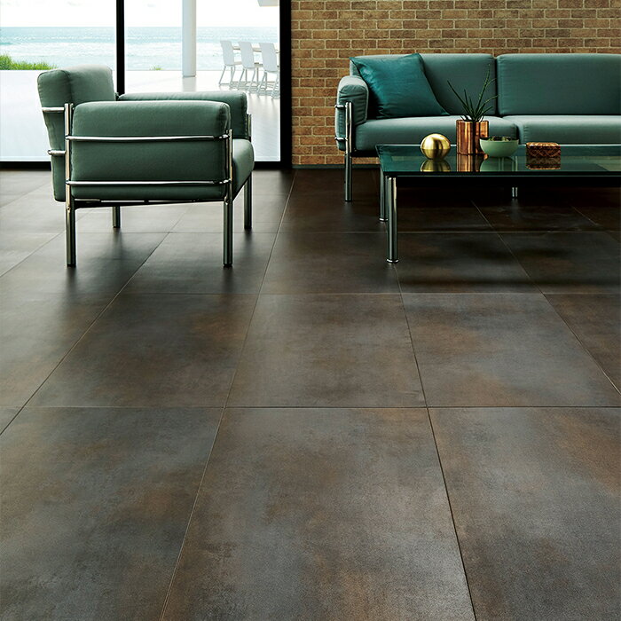 ビニル床タイル 東リ Pタイル ロイヤルストーン モア アイアンプレート (R) PST4158 生地サンプル ブラックフライデー