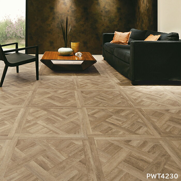 ビニル床タイル 東リ Pタイル ロイヤルウッド グラン クラシカルパーケット (R) PWT4230〜PWT4231 生地サンプル ブラックフライデー